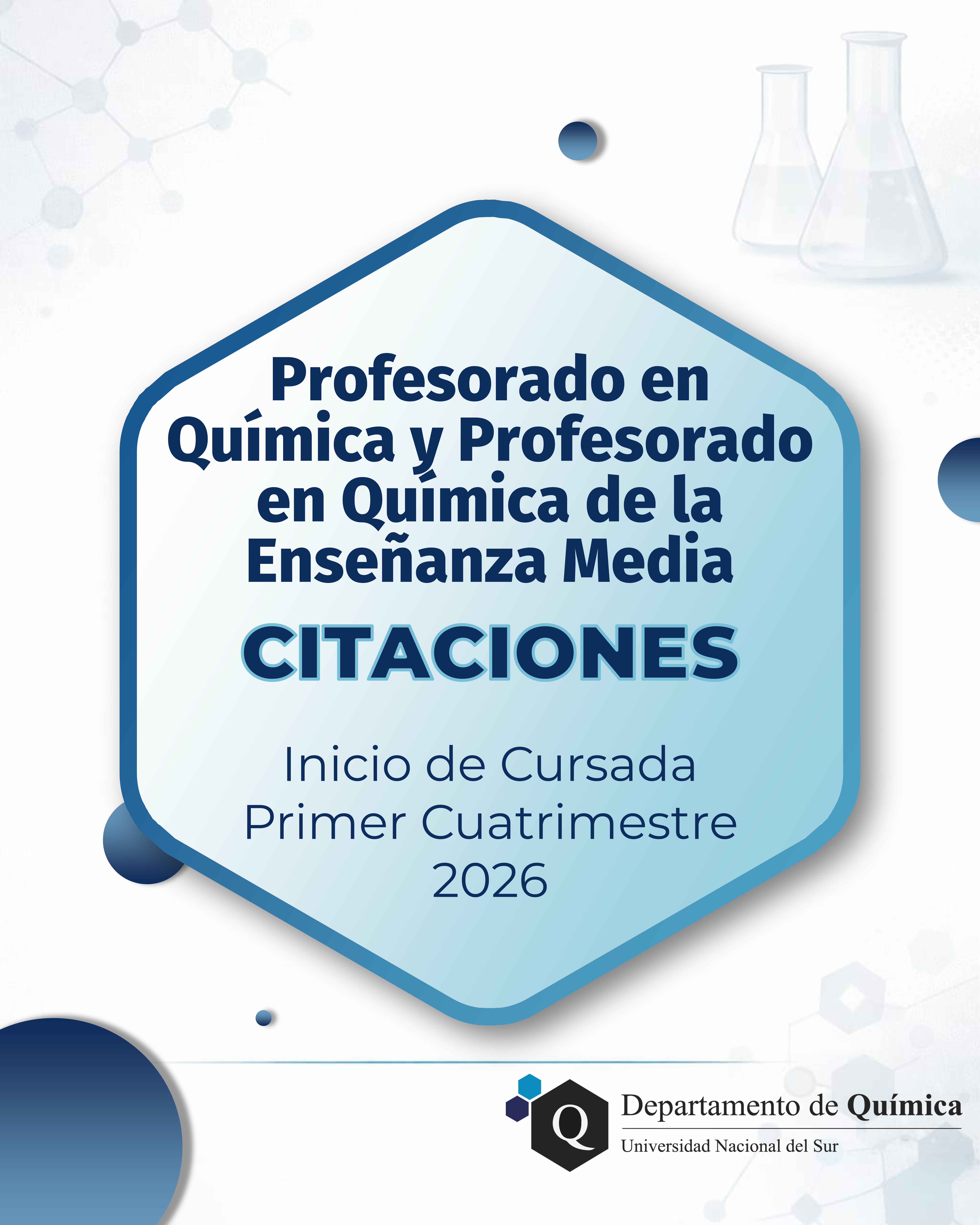Profesorados en Química