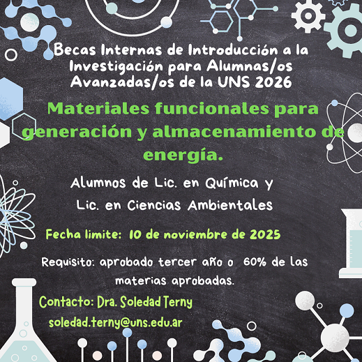 Becas internas de Introducción a la investigación
