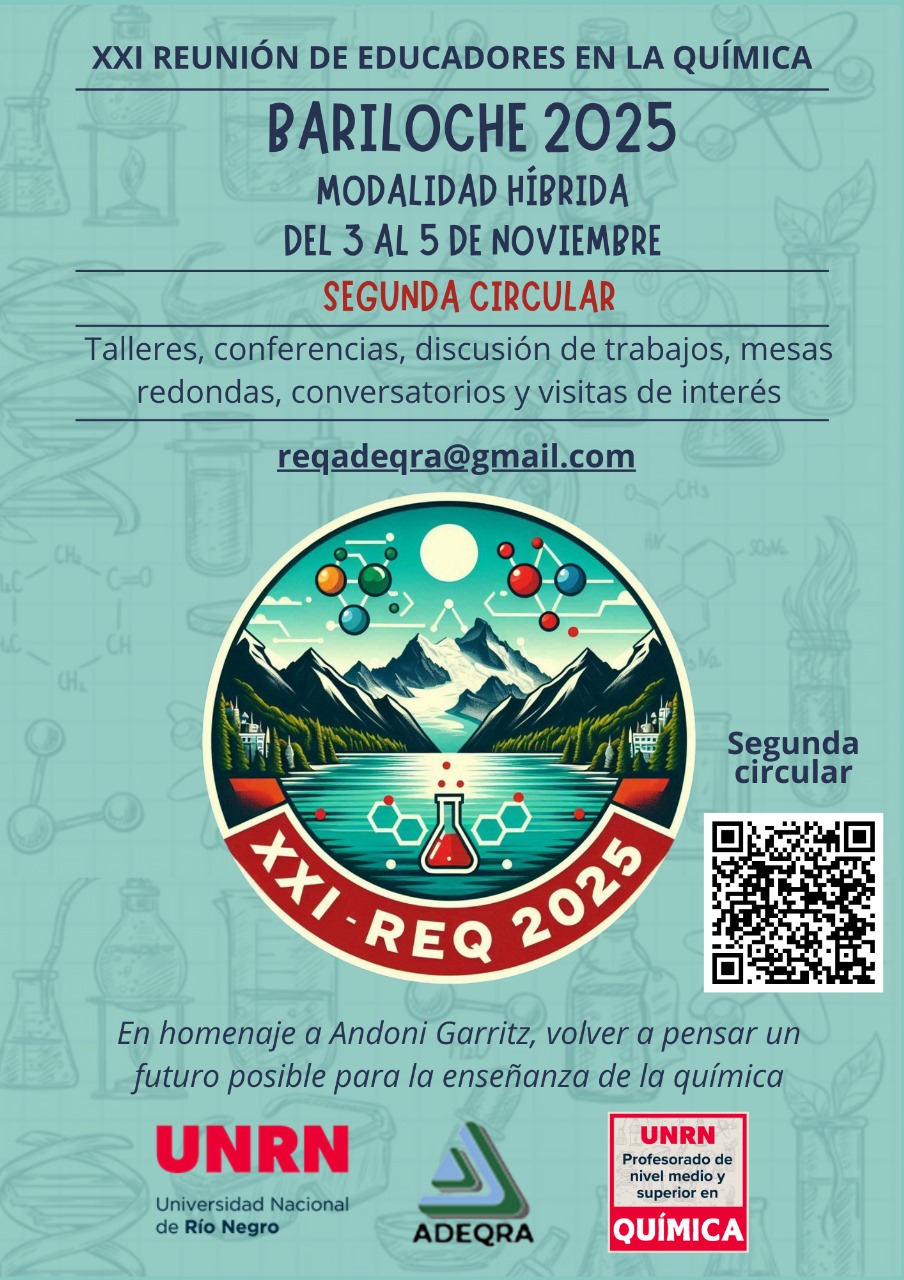 XXI REUNIÓN DE EDUCADORES EN LA QUÍMICA - BARILOCHE 2025