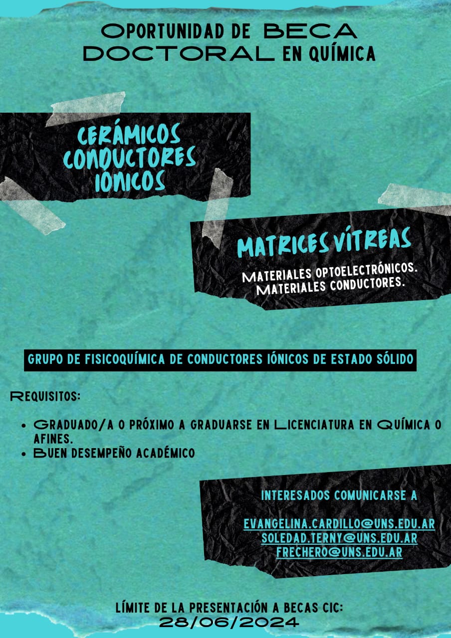 Becario doctoral CIC2025