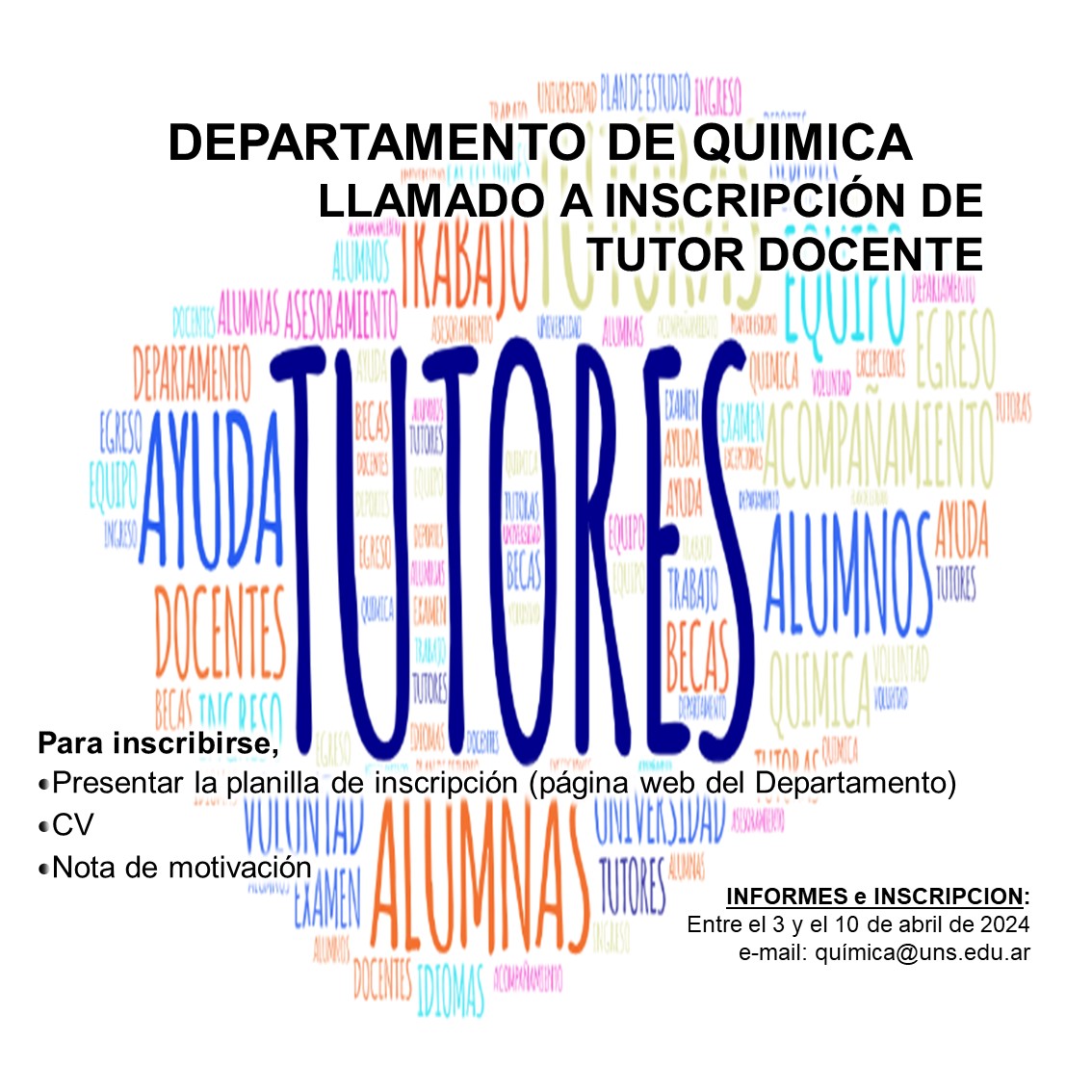 afiche tutor docente