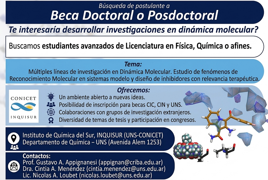 Beca Doctoral o Posdoctoral