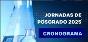 Cronograma Jornadas de Posgrado 2025 del Departamento de Química